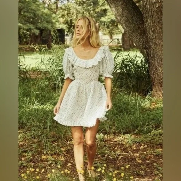 Floral Ruffle Dress - Picture 4 of 8